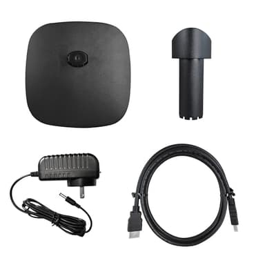 Amazon Basics 24 in Monitor, FHD 1080P, Max 100Hz, VESA Compatible, Built-in Speakers, Black - Image 4