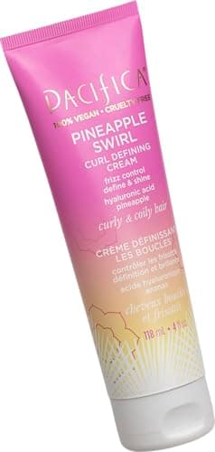 Pacifica Pineapple Swirl Curl Defining Cream – Curl Cream for Curly Hair, Curly Hair Products with Coconut Oil and Hyaluronic Acid, Styling for Bouncy Waves Without Crunch - 4 Oz - Image 12