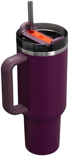 Stanley Quencher H2.0 Tumbler with Handle and Straw 40 oz | Flowstate 3-Position Lid | Cup Holder Compatible for Travel | Insulated Stainless Steel Cup | BPA-Free | Plum - Image 2
