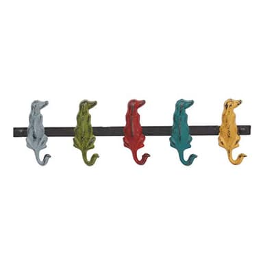 Metal Dog Wall Hooks 19"W, 5"H - 55513 - Image 2