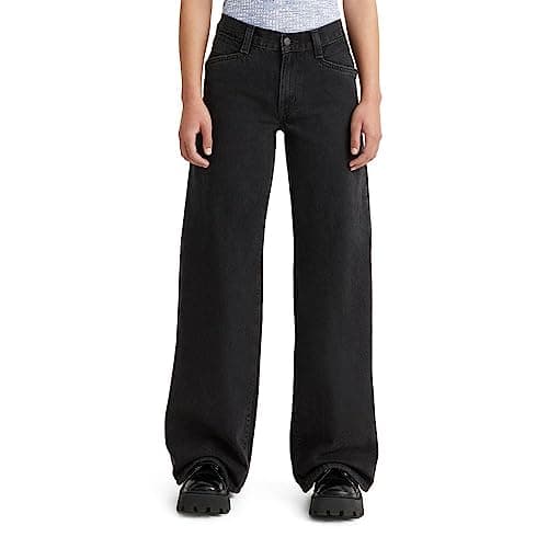 Levi's Women's 94 Baggy Wide Leg Jean (Also Available in Plus), (New) Over Exposure, 24x31 - Image 1