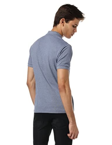 Lacoste Men's Classic Fit Heathered L.12.12 Polo, Light Indigo Blue, X-Large - Image 4