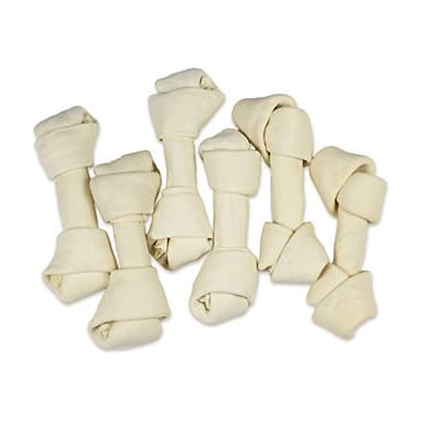 hotspot pets 10 Pack - 6-7 Inch Certified Facility Rawhide Dog Chews - from Grass Fed Brazilian Cows - Promotes Tooth Health and Good Behavior (10 Pack) - Image 1