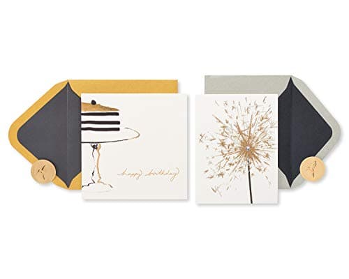 Papyrus Birthday Cards, Cake and Sparkler (2-Count) - Image 1