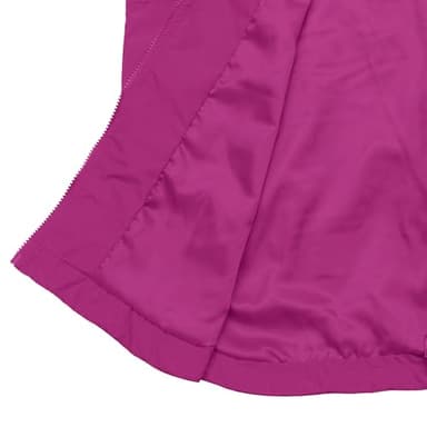 PESION Women's Waterproof Rain Jacket Lightweight Hooded Raincoat for Hiking Travel Outdoor, Violet Berry, XXLarge - Image 6