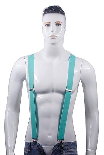 Cedrainy Adjustable Elastic Suspenders for Men's and Women's with X Back Suspenders for Casual & Formal - Image 3