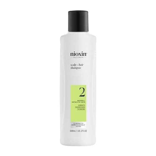 Nioxin System 2 Cleanser Shampoo, Natural Hair with Progressed Thinning, 10.1 oz - Image 1