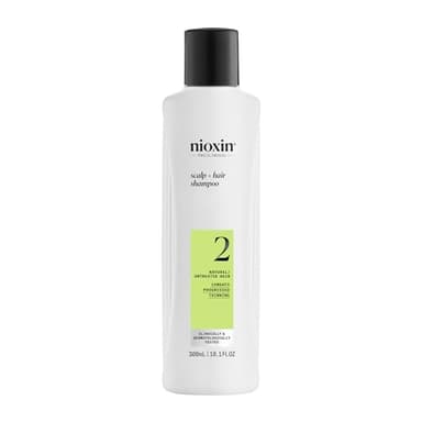Nioxin System 2 Cleanser Shampoo, Natural Hair with Progressed Thinning, 10.1 oz - Image 1
