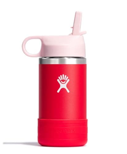 Hydro Flask 12 Oz Kids Wide Mouth Straw Cap and Boot Goji - Image 1
