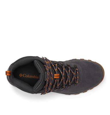 Columbia Men's Newton Ridge Plus II Suede Waterproof, 2024 Dark Grey/Gold Amber, 9.5 - Image 7