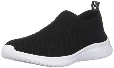 TIOSEBON Women's Walking Shoes Lightweight Mesh Slip-on- Breathable Running Soft Comfortable Sneakers 10 US Black - Image 1