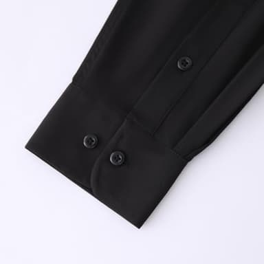 Men's Long Sleeve Dress Shirts, Regular Fit Stretch Wrinkle-Free Business Casual Button-Down Shirts with Front Pocket - Image 7