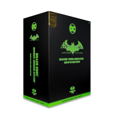 McFarlane Toys - DC Multiverse Killer Croc (Batman: Arkham Asylum) Glow in The Dark Edition Mega Figure Gold Label, Amazon Exclusive - Image 9