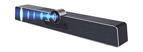 Enther & MAXHUB Video Conference Camera,4K Smart All-in-One Webcam, Microphone and Speaker,120°Wide-Angle,Automatic Speaker Focus,Smart Video&Audio Conferencing System for Small&Huddle Meeting Rooms - Image 1