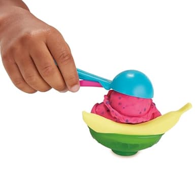 Play Doh Kitchen Creations Ice Cream Party Set with 22 Tools & 6 Colors, 2-Ounce Cans, Back to School Classroom Supplies, Preschool Toys, Ages +3 (Amazon Exclusive) - Image 6