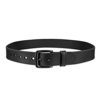 Levi's Men's Casual Leather Belt, Matte Black, Medium (34-36) - Image 4