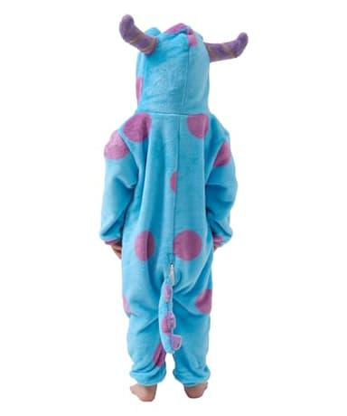 SCOPUCI Unisex Baby Animal Onesie Pajamas,Infant Flannel Halloween Cosplay Costume, Toddler Christmas Homewear/Sleepwear - Image 6