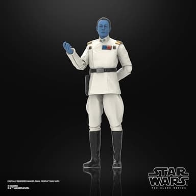 STAR WARS The Black Series Grand Admiral Thrawn, Ahsoka Collectible 6-Inch Action Figure - Image 6