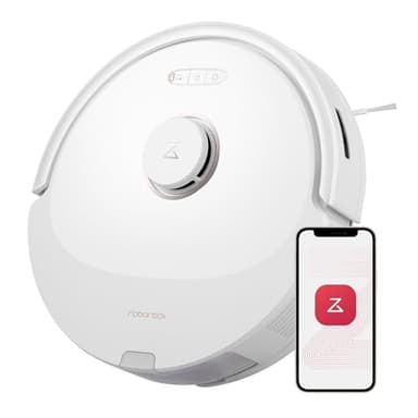 roborock Q8 Max Robot Vacuum and Mop Cleaner, DuoRoller Brush, 5500Pa Strong Suction, Lidar Navigation, Obstacle Avoidance, Multi-Level Mapping, Perfect for Pet Hair - Image 1