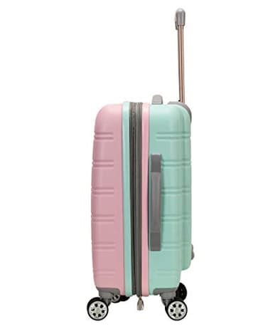 Rockland Melbourne Hardside Expandable Spinner Wheel Luggage, Mint, Carry-On 20-Inch - Image 5