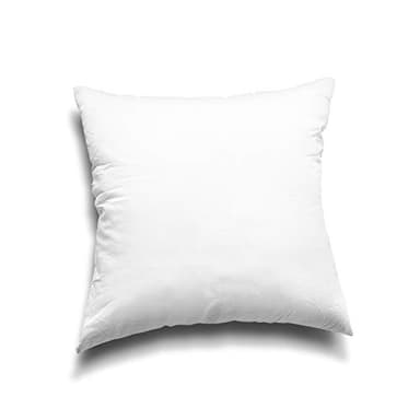 EDOW Throw Pillow Inserts, Set of 4 Lightweight Down Alternative Polyester Pillow, Couch Cushion, Sham Stuffer, Machine Washable. (White, 18x18) - Image 4
