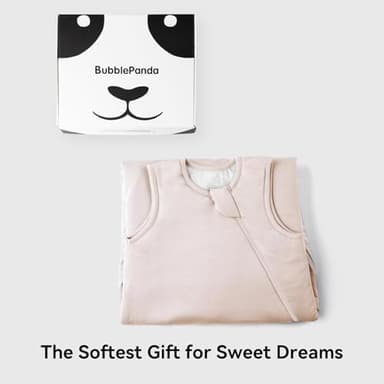 BubblePanda Rayon Made from Bamboo Sleep Sack 0-6 Months 1.0 Tog Soft Toddler Sleeping Sack 3-6 Months for Infant Newborn Babies 2-Way Zipper Baby Wearable Blanket 0-3 Months - Image 6