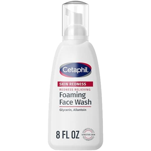 Cetaphil Redness Relieving Foaming Face Wash For Sensitive Skin, 8 Fl Oz, Gently Cleanses & Calms Sensitive Skin Without Over Drying, (Packaging May Vary) - Image 1