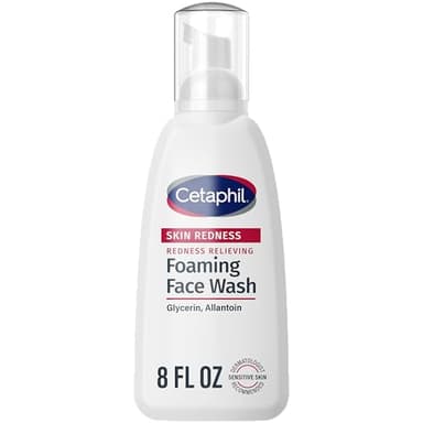 Cetaphil Redness Relieving Foaming Face Wash For Sensitive Skin, 8 Fl Oz, Gently Cleanses & Calms Sensitive Skin Without Over Drying, (Packaging May Vary) - Image 1