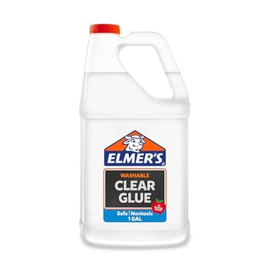 Elmers Clear Liquid School Slime & Craft Glue Premium 1 GlueGallon for School Supplies & Slime Supplies Washable, #1 Teacher Brand - Image 1