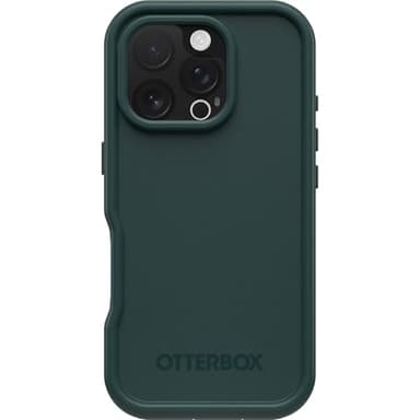 OtterBox iPhone 16 Pro FRĒ Series Waterproof Case with MagSafe (Designed by LifeProof) - Sagebrush Green, Waterproof, 60% Recycled Plastic, Sleek and Stylish - Image 1