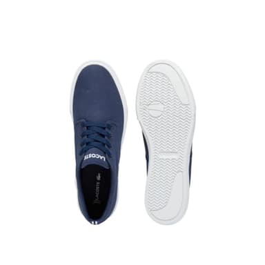 Lacoste Men's Grip Base Sneaker, Navy & White, 9.5 - Image 4
