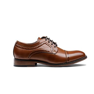 Bruno Marc Little Kid Prince_K_1 Brown Boy's Classic Oxfords Dress Shoes Size 2 M US Little Kid - Image 4