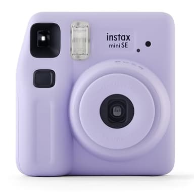 Fujifilm Instax Mini SE Fuji Instant Film Camera (Renewed) (Purple)