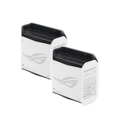 ASUS ROG Rapture GT6 (2PK) AX10000 Tri-Band WiFi 6 Gaming Mesh System, Covers up to 5,800 sq ft, 2.5 Gbps Port, Triple-Level Game Acceleration, UNII 4, Free Lifetime Internet Security, Moonlight White - Image 7