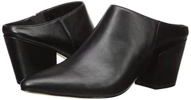 The Drop Women's Jordan Pointed Toe Block Heel Mule Shoe, Black, 9 M US - Image 7