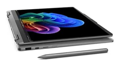 Lenovo Yoga 7i 2-in-1 Laptop with Intel Core Ultra 5 226V Processor, 14” WUXGA OLED 100%DCI-P3 HDR 500 TB Touch Display, 16GB Memory, 1TB SSD, Yoga Pen, Wi-Fi 7, FP Reader, and Win 11 Home 83JQ0001US - Image 1