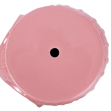 JONATHAN Y TBL1026C Orla 18.5" Modern Bohemian Elephant Ceramic Indoor/Outdoor Garden Stool Modern, Bohemian, Mid-Century, Classic, Traditional, Cottage, Patio, Garden, Bathroom, Living Room, Pink - Image 8