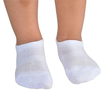 JORMATT 6 Pairs Toddler Little Girls Boys No Show Socks Thin Cotton Soft Anti Slip Low Cut Socks Breathable With Grips, XS - Image 3