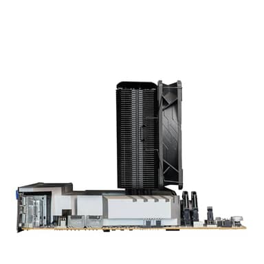 Cooler Master Hyper 212 Pro aRGB CPU Air Cooler, SickleFlow Edge 120 PWM Fan, Composite 4 Copper Heat Pipes, 152mm Tall, Sleek Top Cover, AMD Ryzen AM5|AM4, Intel LGA 1851|1700 Brackets - Image 16