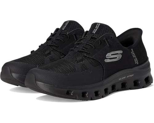 Skechers Men's Resistant Glide-Step Pro Slip-ins Work Sneakers, BLK, 9 - Image 1