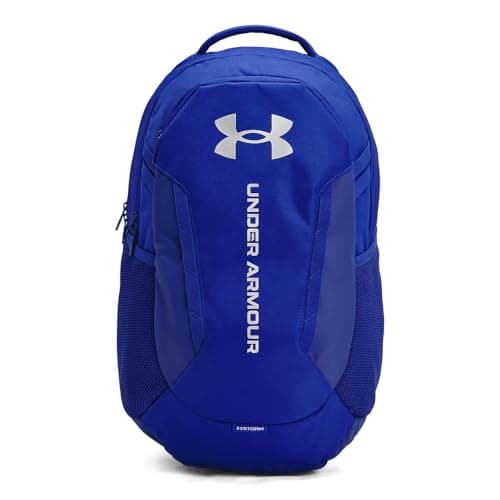 Under Armour Unisex-Adult Hustle 6.0 Backpack, (401) Royal/Royal/Metallic Silver, One Size Fits Most - Image 1
