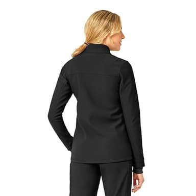 Carhartt Rugged Flex Scrubs for Women, Bonded Fleece Jacket - Image 4