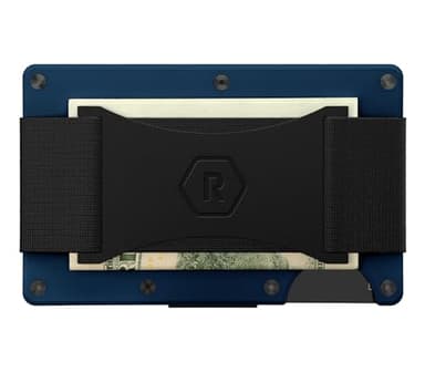 The Ridge NFL Wallet - New England Patriots - Slim Wallet, Card Holder, Carry up to 12 Cards RFID Safe, Blocks Chip Readers, Minimalist Wallet With Cash Strap & Extra Money Clip - Image 3