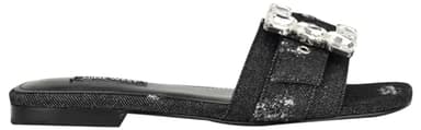 Nine West Women's Matter7 Sandal, Black Denim 007, 5.5 - Image 5
