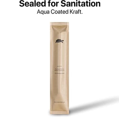 Sea Turtle Plant-Based Bristles, Soft Bamboo Toothbrushes, Individually Sealed (10 Pack) - Image 3