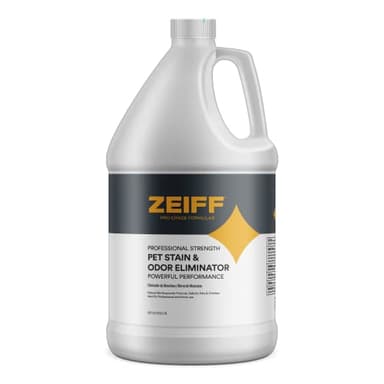 Zeiff Pet Stain and Odor Remover - Pet Odor Eliminator for Home and Professional Use - Pet Urine Enzyme Cleaner to Break Up Tough Stains - Carpet Stain Remover for Dog Urine and Cat Pee, Feces, Fluids - Image 1