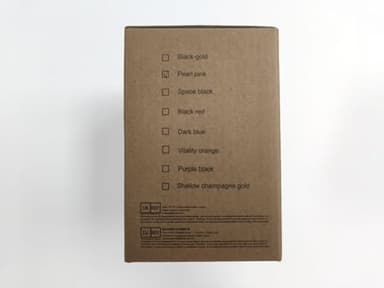 LORELEI X6 Over-Ear Headphones with Microphone, Lightweight Foldable & Portable Stereo Bass Headphones with 1.45M No-Tangle, Wired Headphones for Smartphone Tablet MP3 / 4 (Pearl Pink) - Image 9