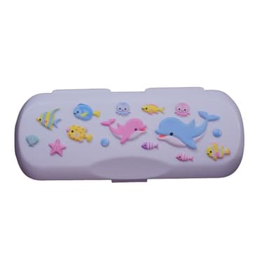 YUENREE Girls Swim Goggles - Bling Swimming Goggles for Girls Ages 4-12 - No Leak, Anti-Fog, UV Protection, Easy to Adjust and Non Slip - with Hard Travel Case- Rainbow - Image 3