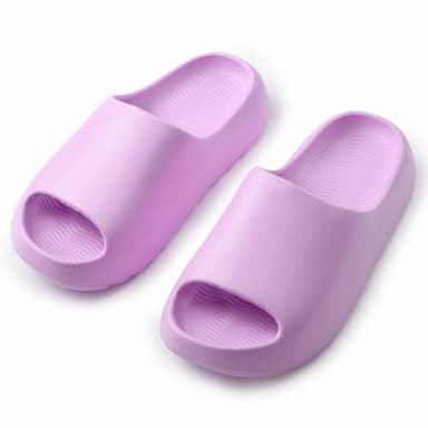 JUYETOA Cloud Slides for Women Men Kids, Pillow Slippers Comfy Non-Slip Soft Waterproof Bathroom Shower Shoes, Cushioned Thick Sole Sandals for Indoor and Outdoor - Image 5