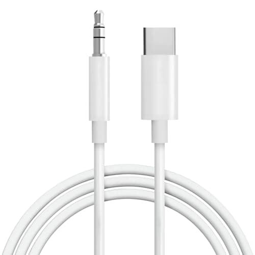 Seulliya USB C to 3.5mm Audio Aux Jack Cable, Aux Cord for iPhone 15, Type C to 3.5mm Headphone Car Stereo Cord Compatible with iPhone 16 Plus /15 Pro Max, Samsung Galaxy S23 S22 Note 20, Pixel 5 XL - Image 1